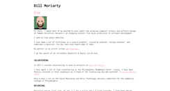 Desktop Screenshot of billmoriarty.com